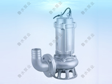 WQP型不鏽(xiu)鋼無堵塞潛水(shui)泵