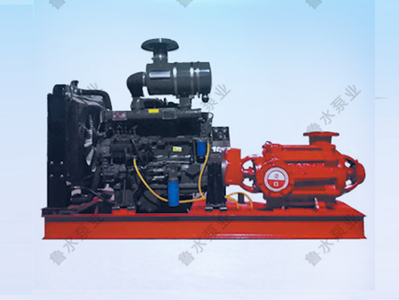 柴油(yóu)機礦用多級泵